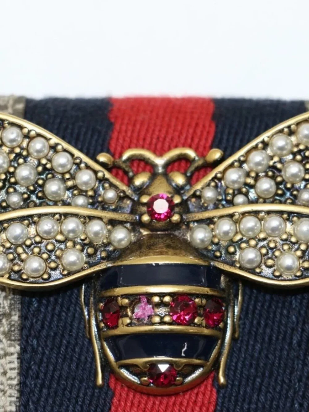 Gucci GG Supreme Queen Margaret Card Case